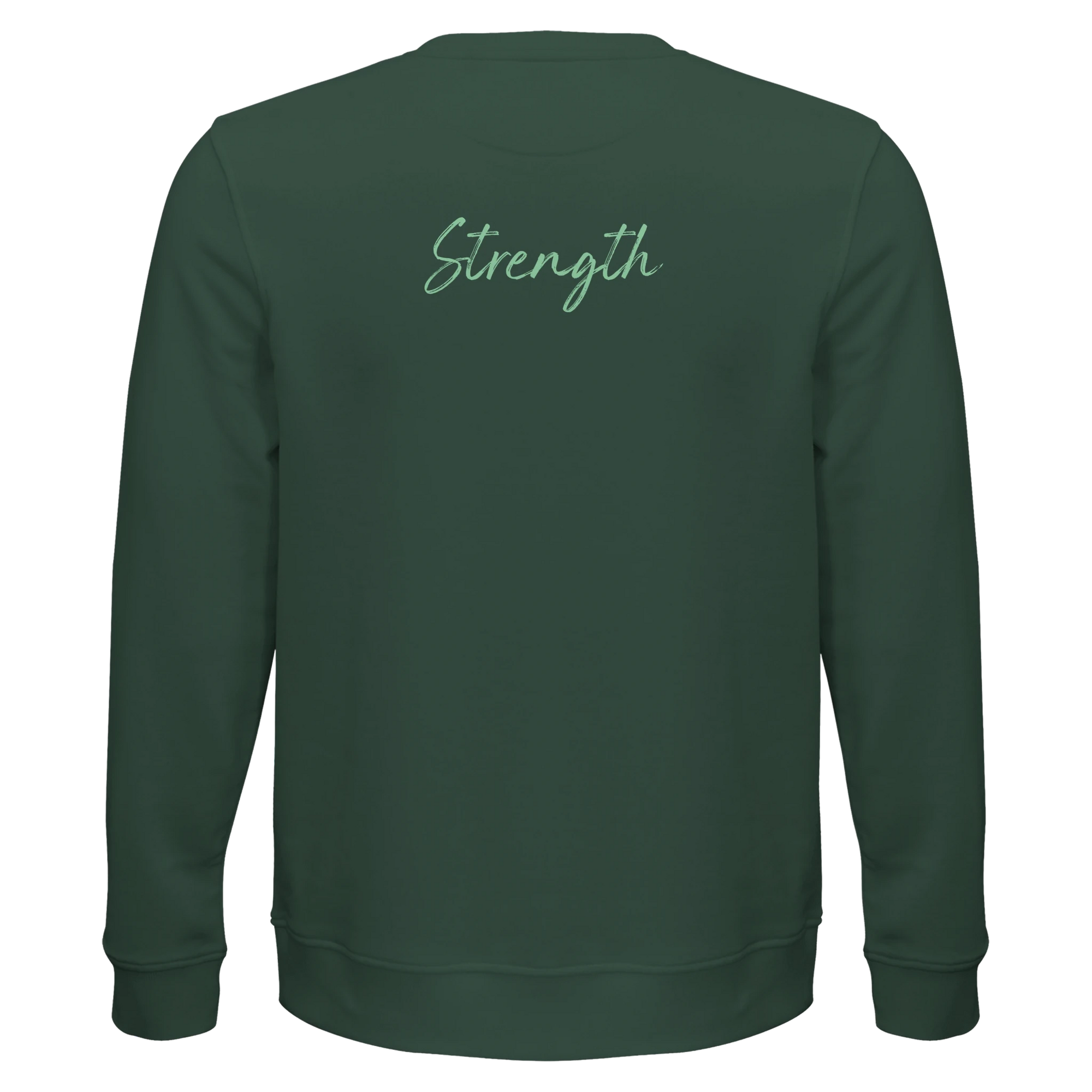 Strength - "Misty Mind" Sweatshirt Bottle Green XS 2