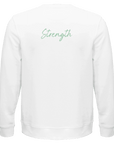 Strength - "Misty Mind" Sweatshirt White XS 11