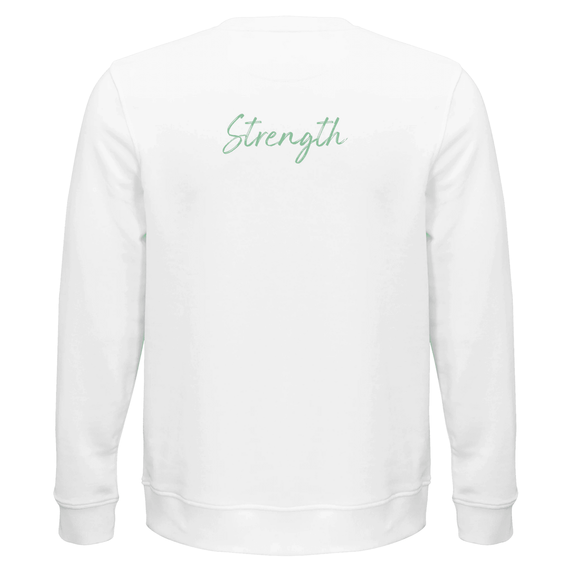 Strength - "Misty Mind" Sweatshirt White XS 11