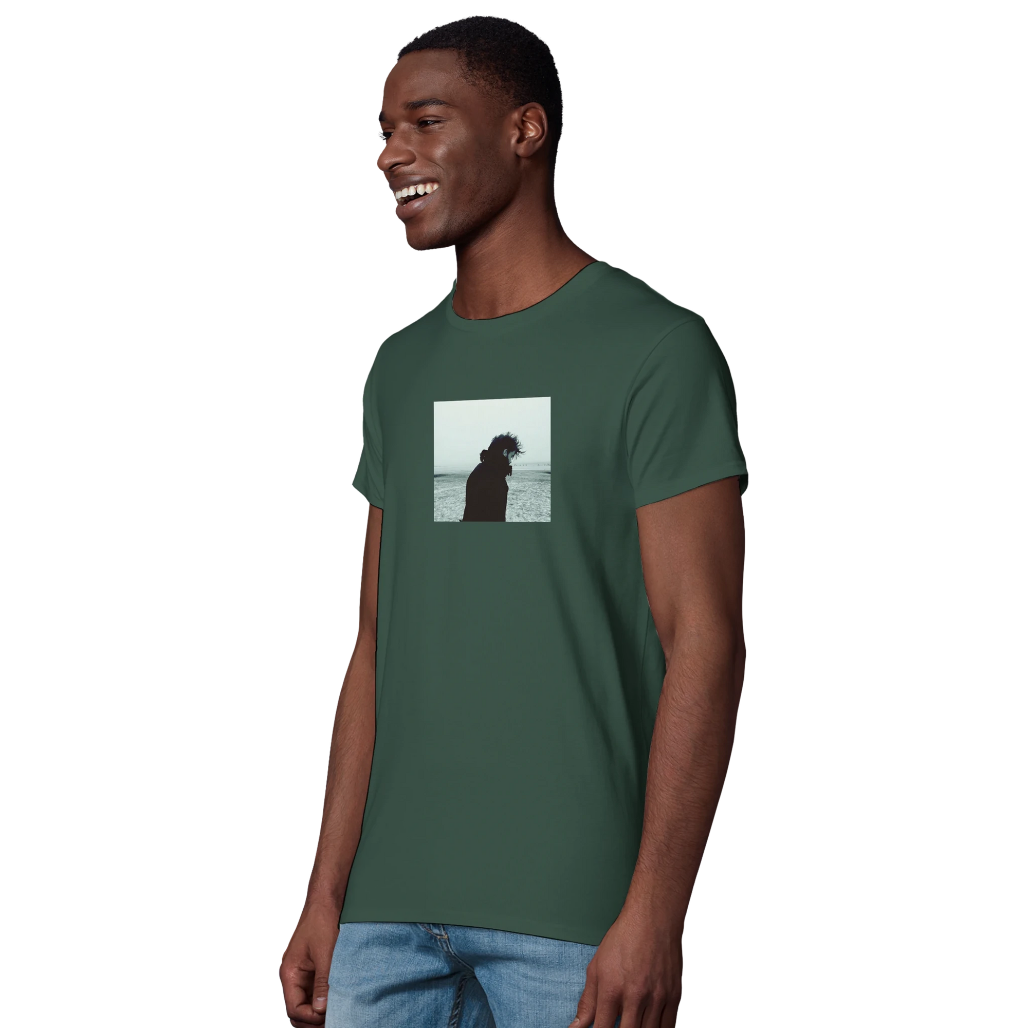 Strength - "Misty Mind" T-shirt Bottle Green XS 6