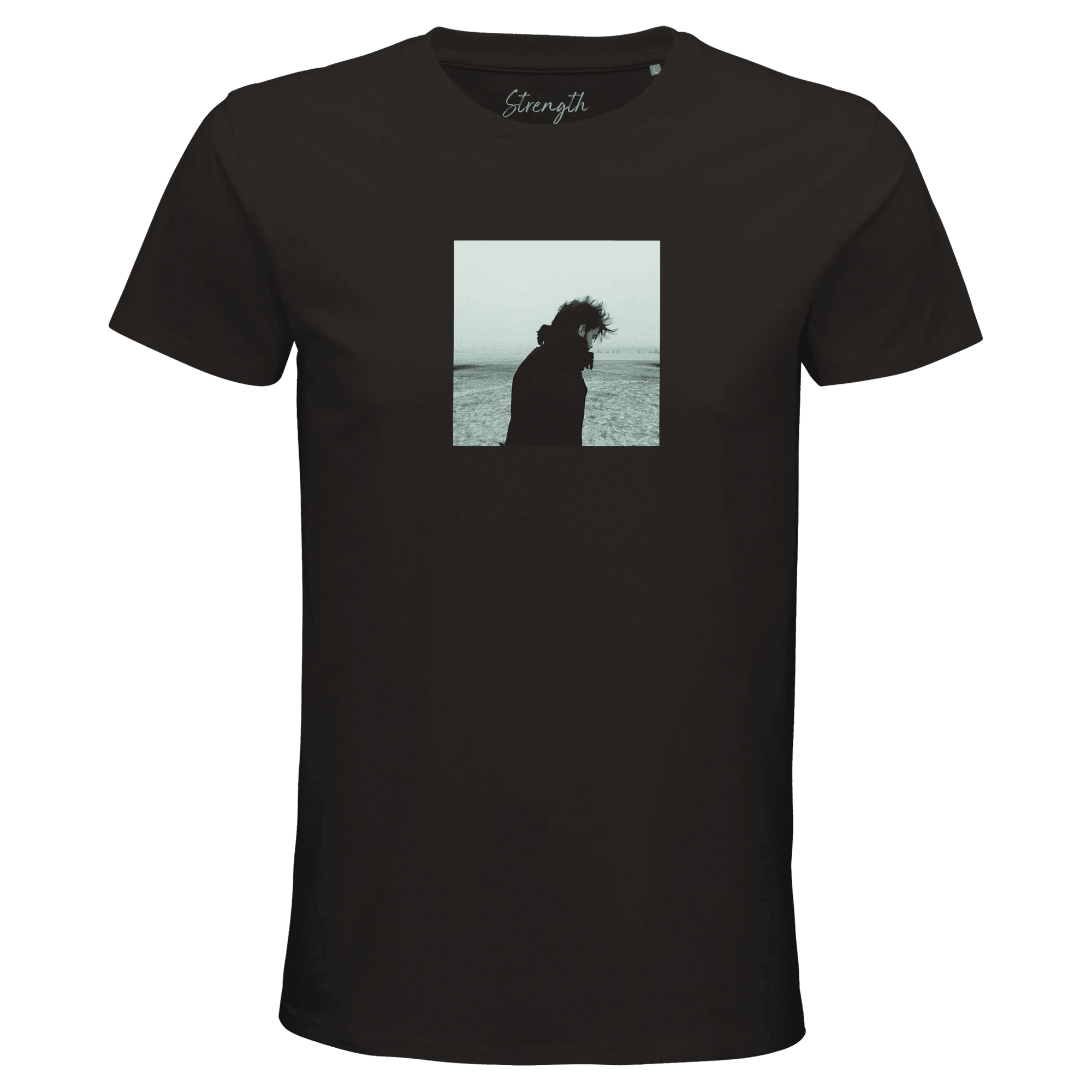 Strength - "Misty Mind" T-shirt Deep Black XS 1