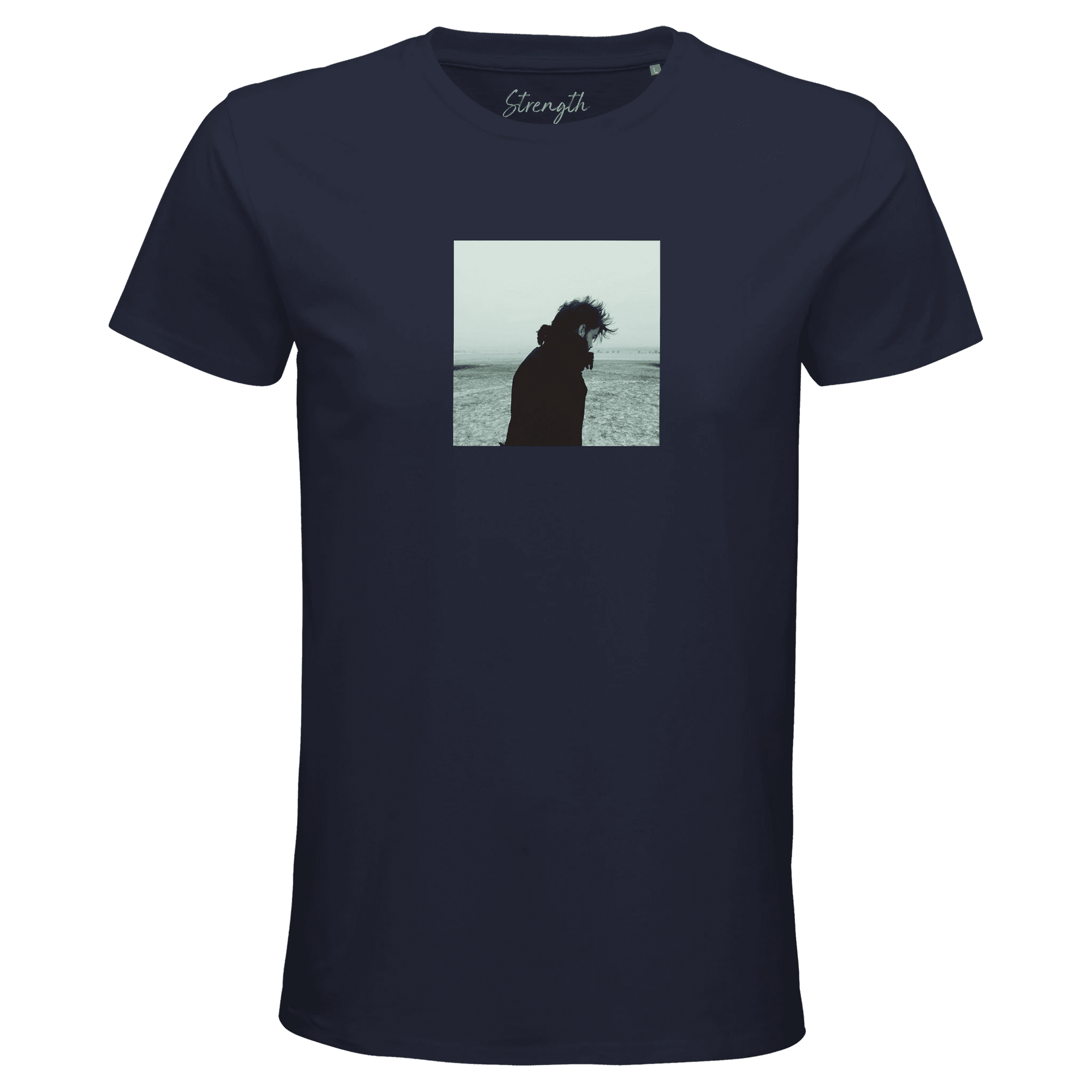 Strength - "Misty Mind" T-shirt French Navy XS 1