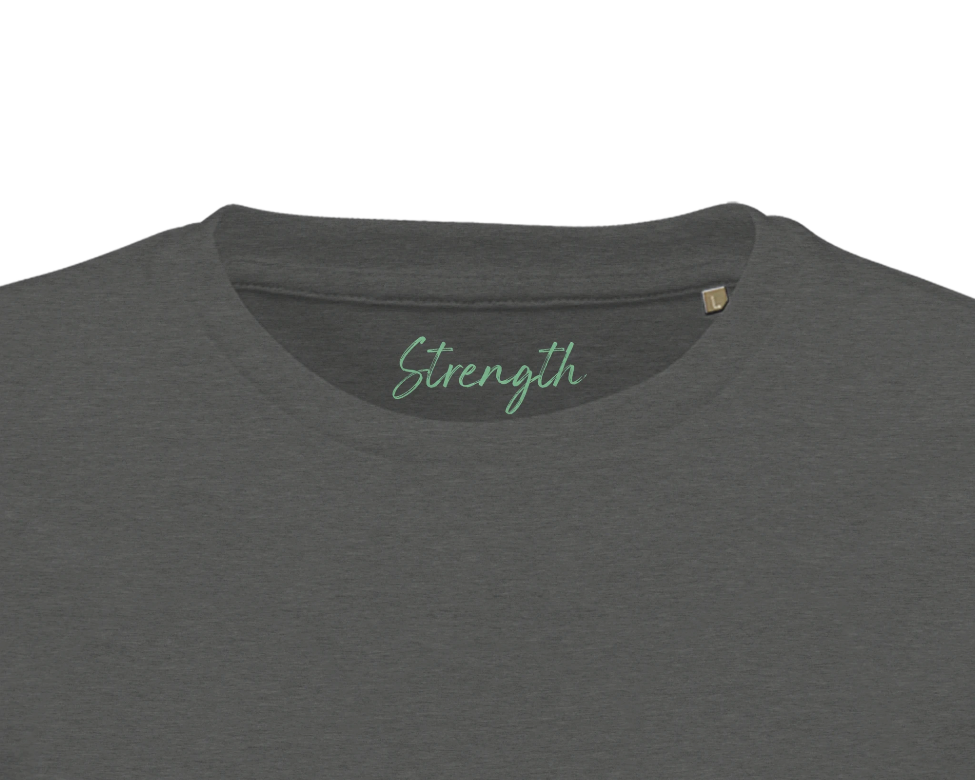 Strength - "Misty Mind" T-shirt Grey Melange XS 3