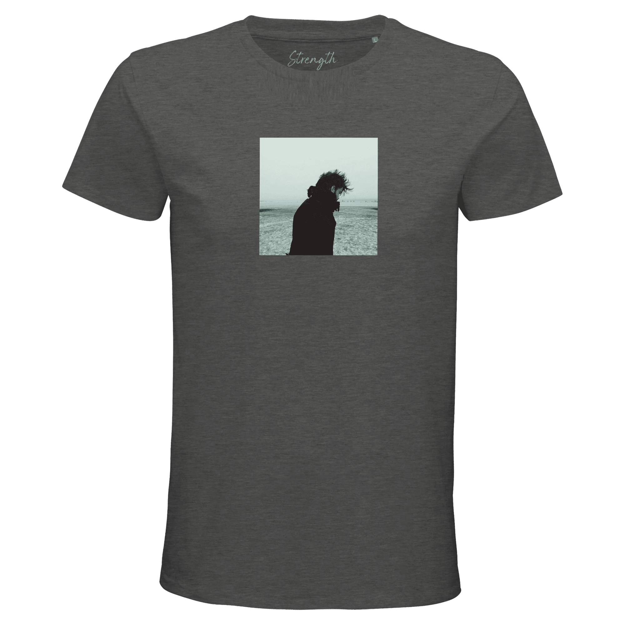 Strength - "Misty Mind" T-shirt Grey Melange XS 1
