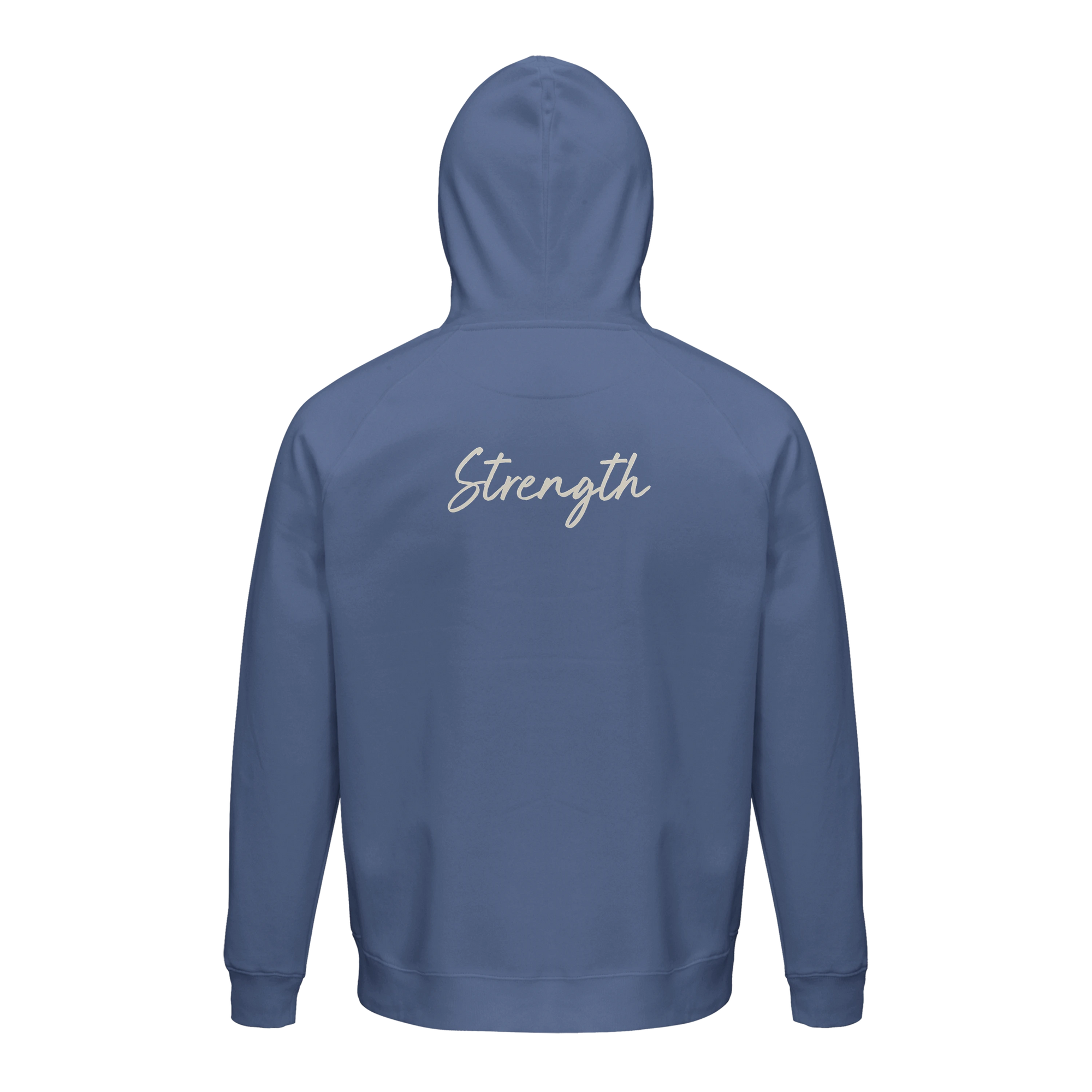 Strength - "Misty Mind" Hoodie Blue 2