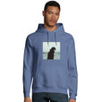 Strength - "Misty Mind" Hoodie Blue 3