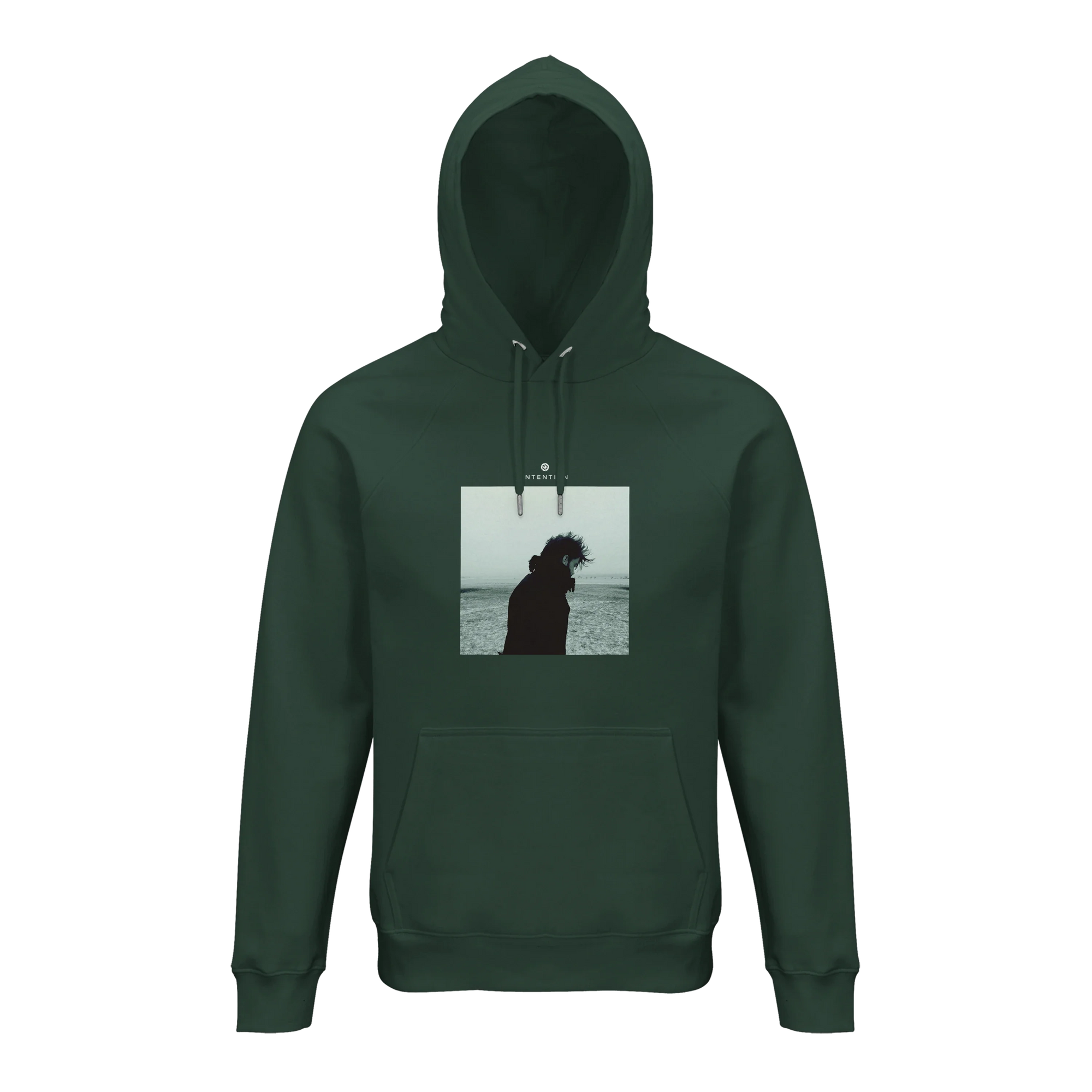 Strength - "Misty Mind" Hoodie Bottle Green 1
