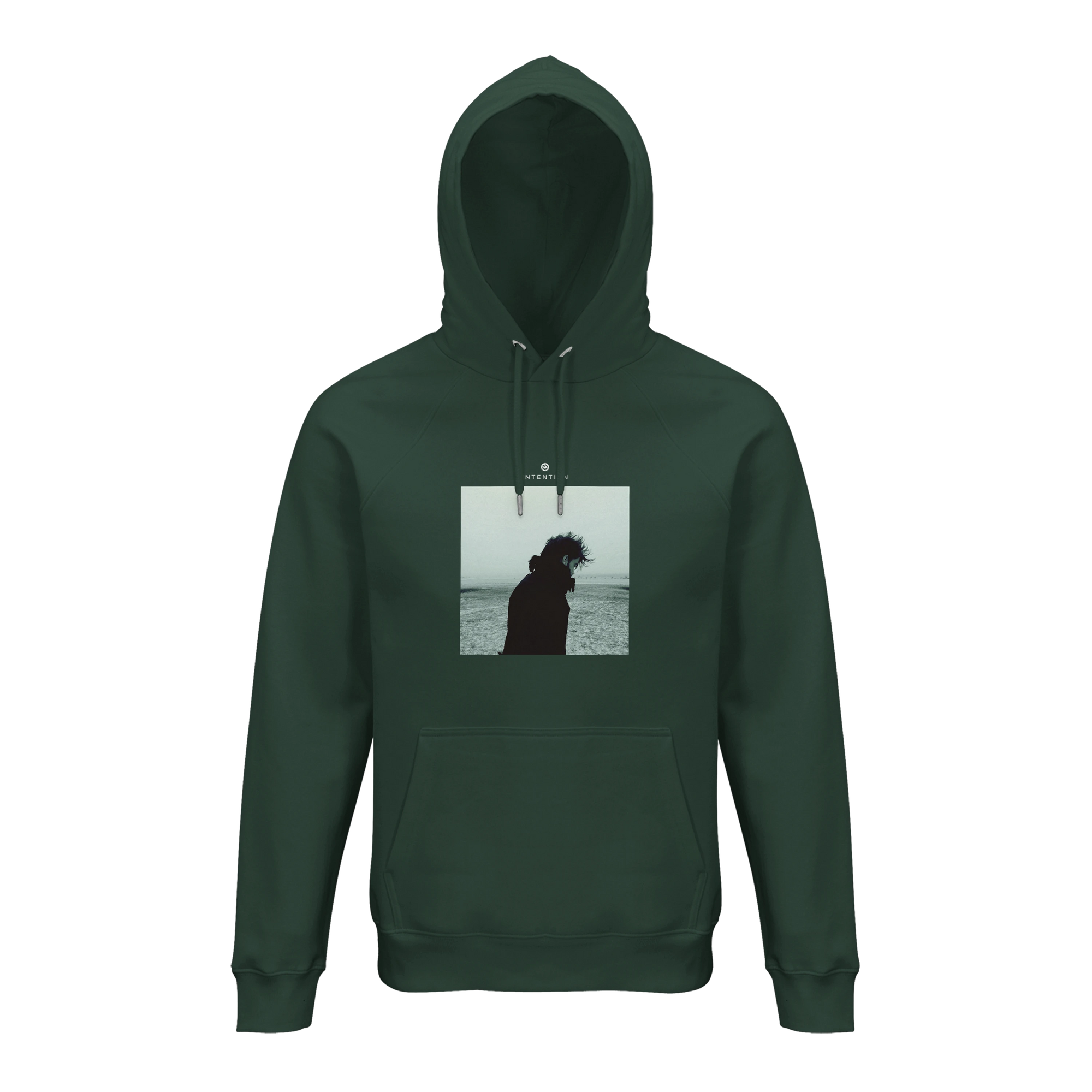 Strength - "Misty Mind" Hoodie Bottle Green 1