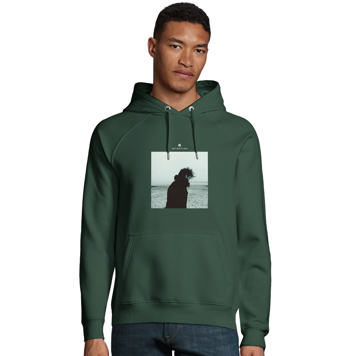 Strength - "Misty Mind" Hoodie Bottle Green 3
