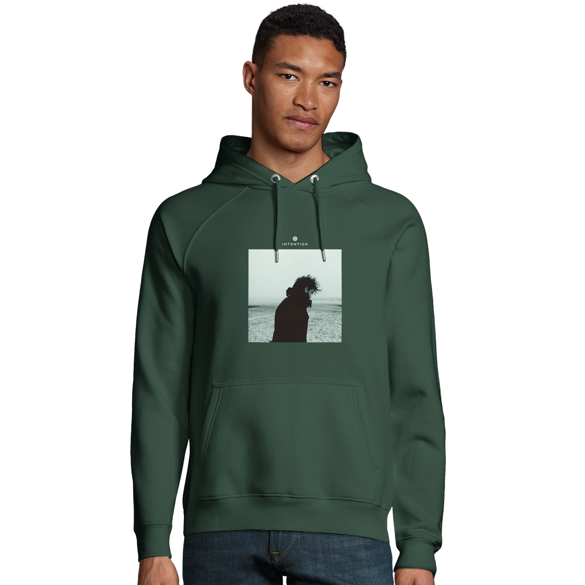 Strength - "Misty Mind" Hoodie Bottle Green 3