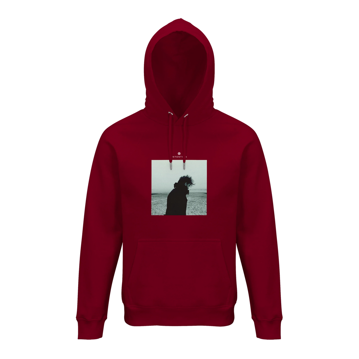 Strength - "Misty Mind" Hoodie Burgundy 1