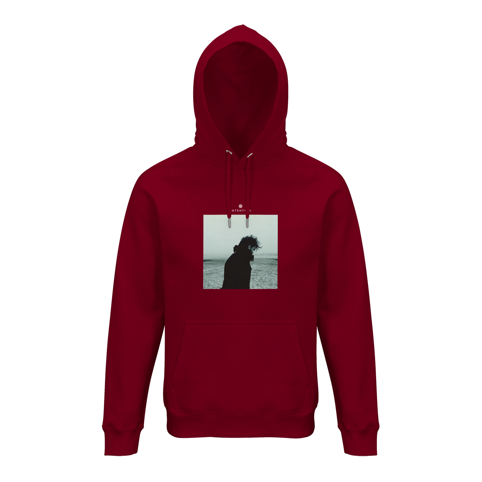 Strength - "Misty Mind" Hoodie Burgundy 1
