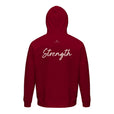 Strength - "Misty Mind" Hoodie Burgundy 2