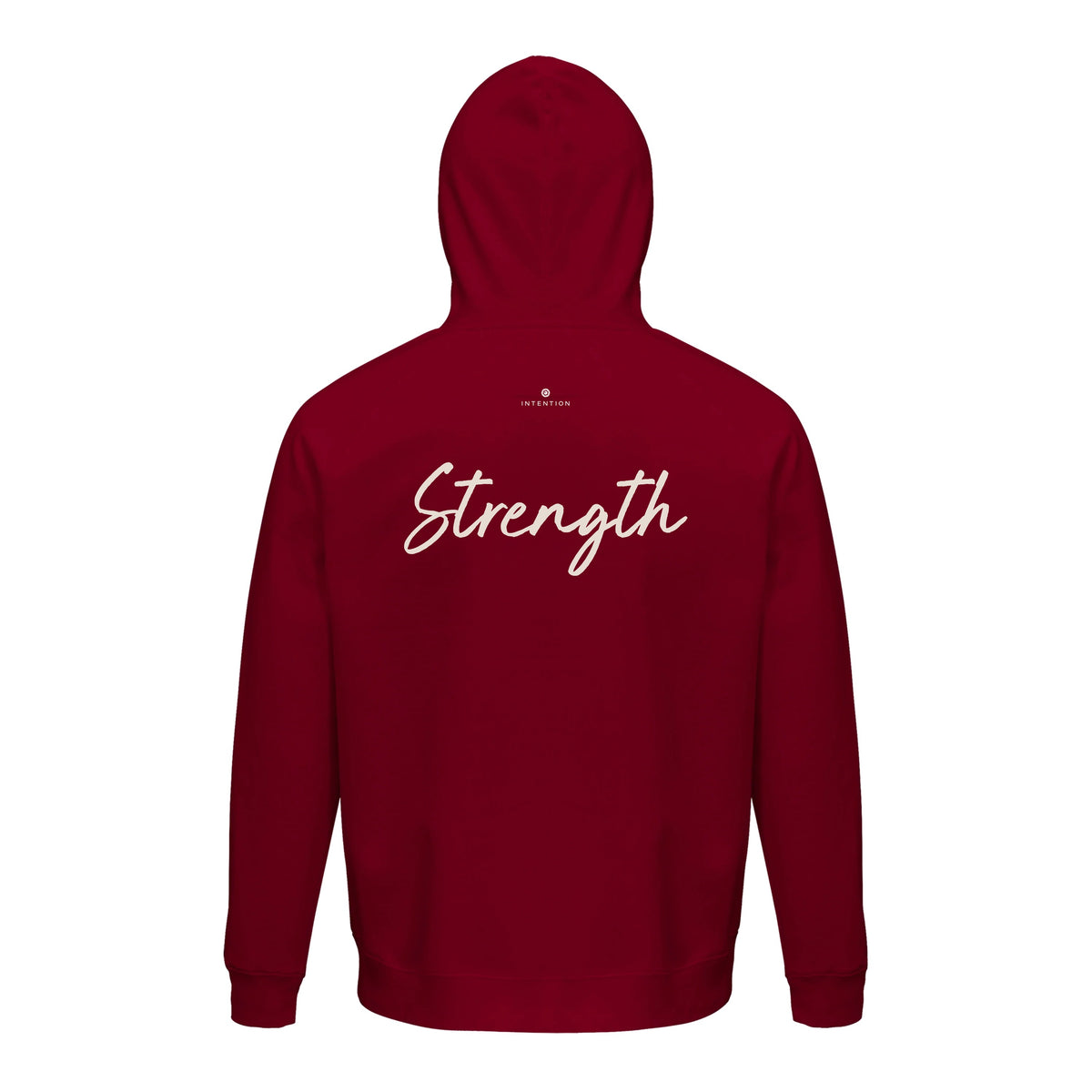 Strength - "Misty Mind" Hoodie Burgundy 2