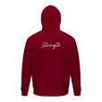 Strength - "Misty Mind" Hoodie Burgundy 2