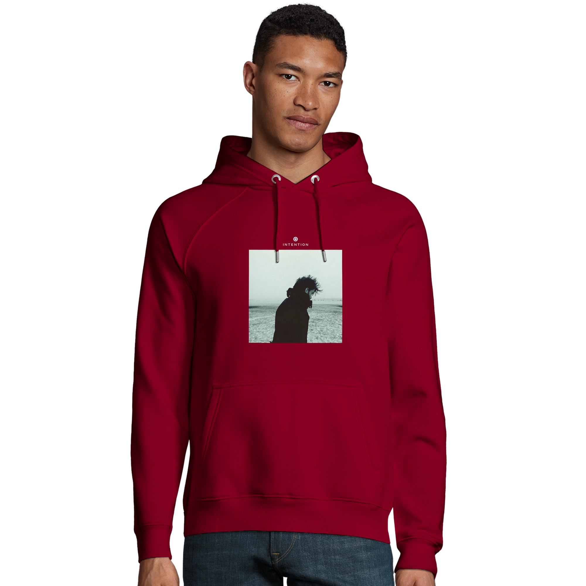 Strength - "Misty Mind" Hoodie Burgundy 3