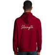 Strength - "Misty Mind" Hoodie Burgundy 4