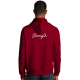 Strength - "Misty Mind" Hoodie Burgundy 4
