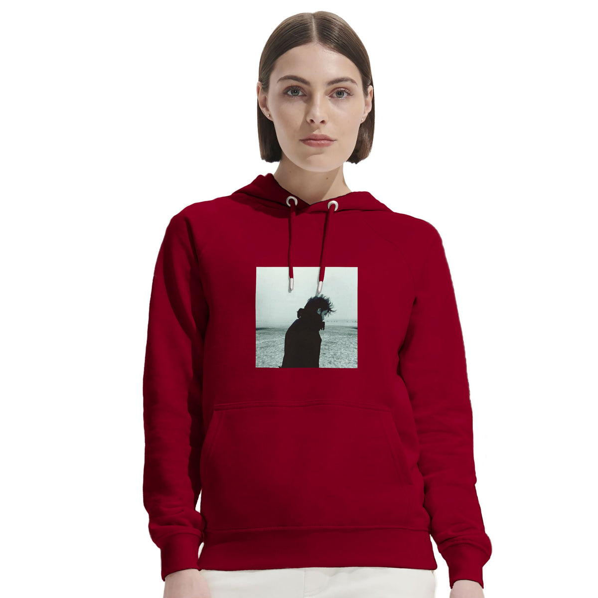Strength - "Misty Mind" Hoodie Burgundy 5