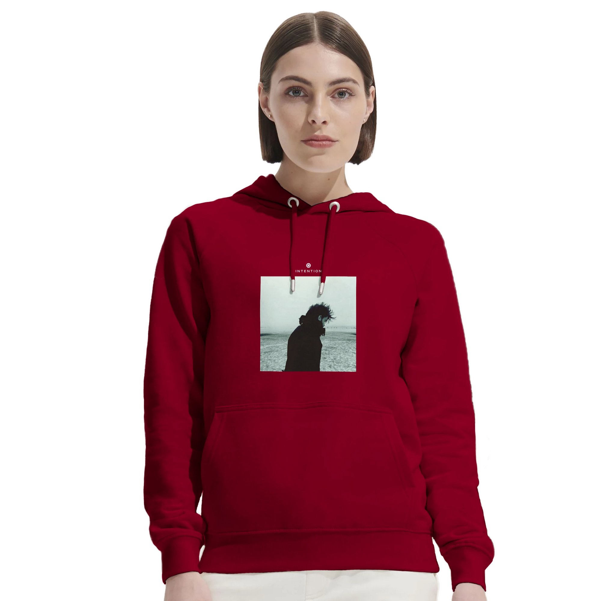 Strength - "Misty Mind" Hoodie Burgundy 5