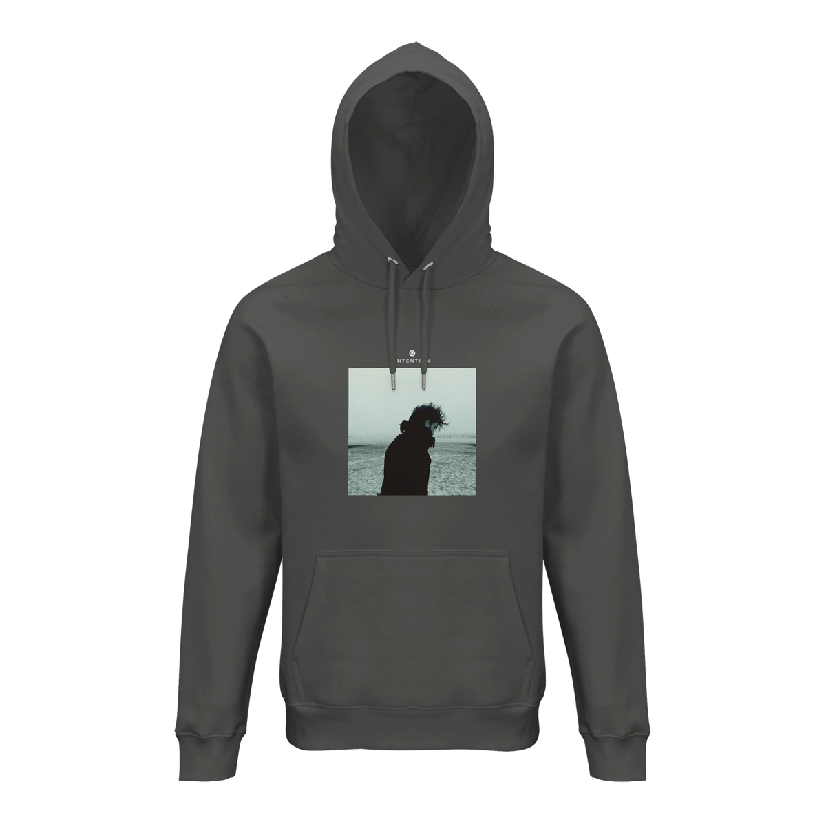 Strength - "Misty Mind" Hoodie charcoal melange 1