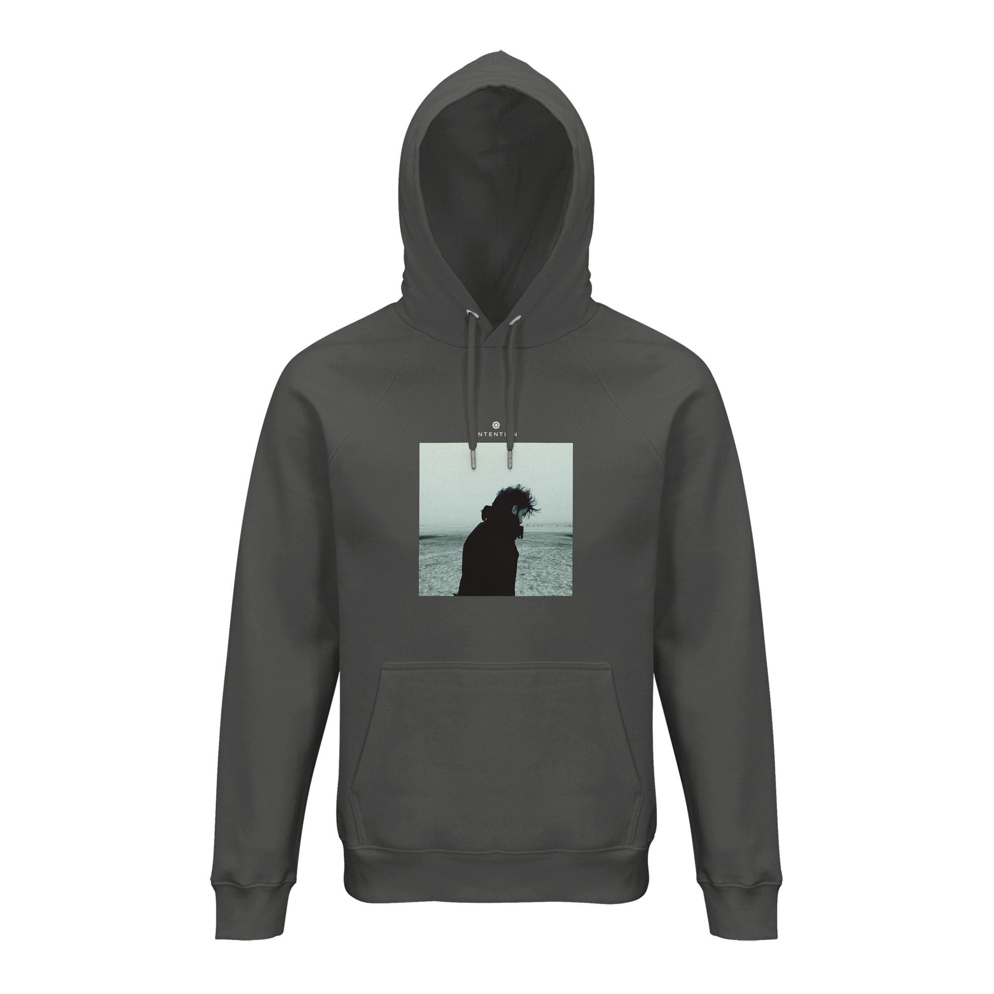 Strength - "Misty Mind" Hoodie charcoal melange 1