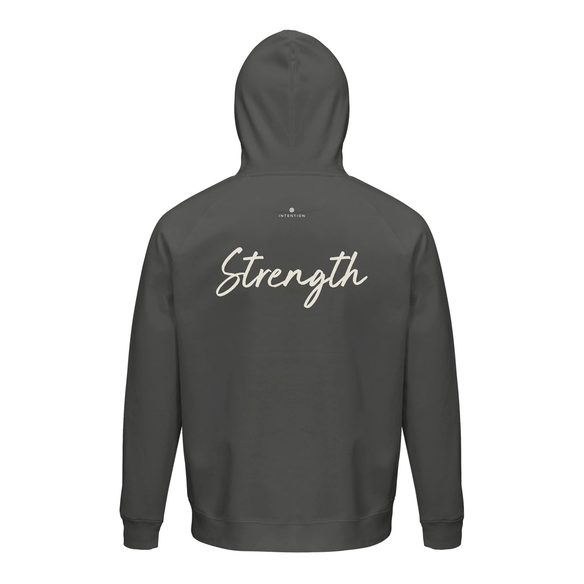 Strength - "Misty Mind" Hoodie charcoal melange 2