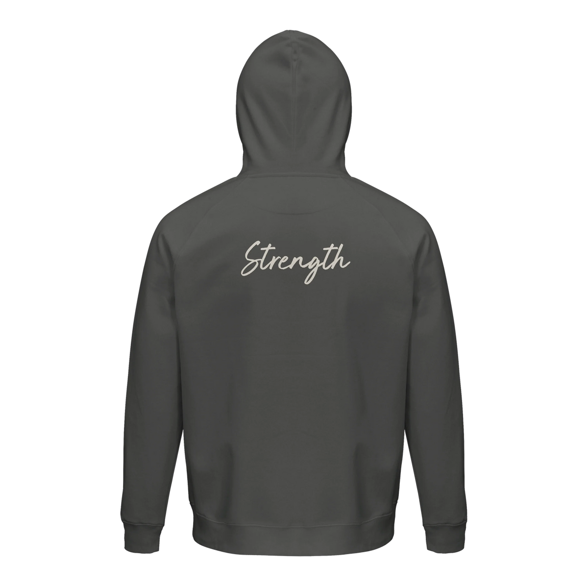 Strength - "Misty Mind" Hoodie charcoal melange 2