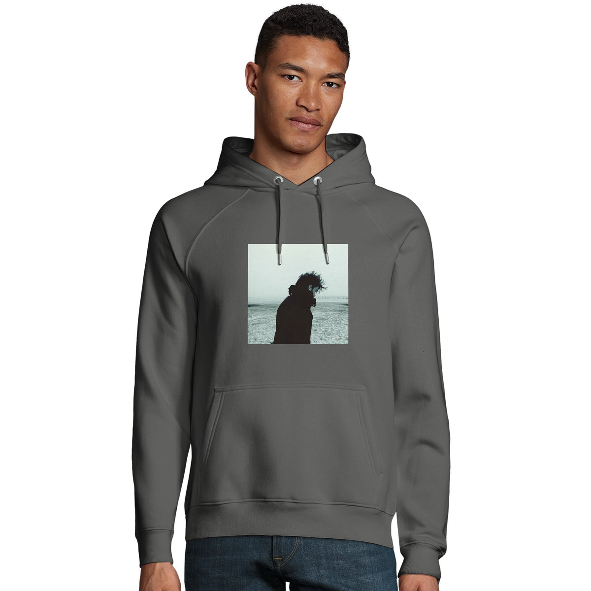 Strength - "Misty Mind" Hoodie charcoal melange 3