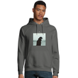Strength - "Misty Mind" Hoodie charcoal melange 3