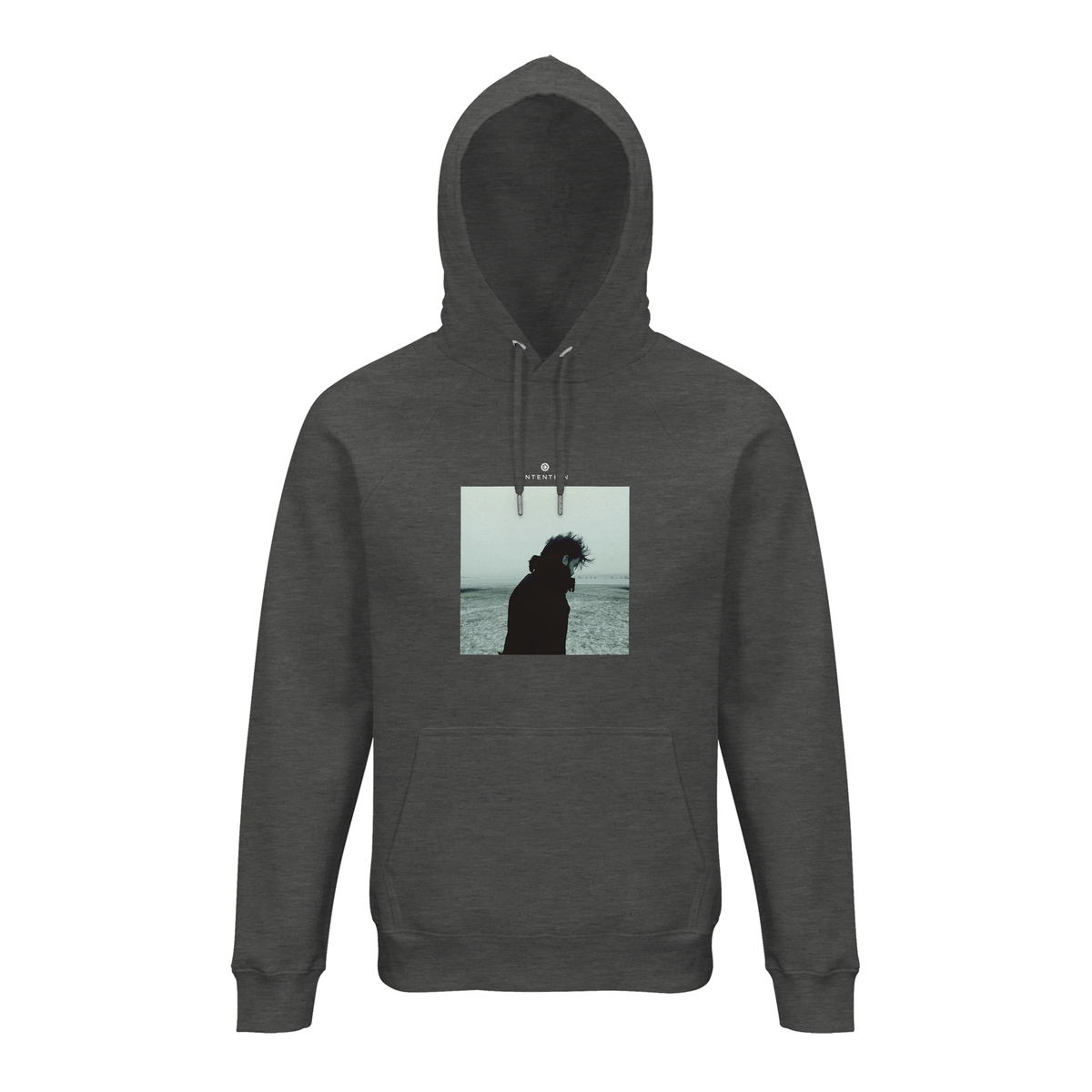 Strength - "Misty Mind" Hoodie Grey Melange 1