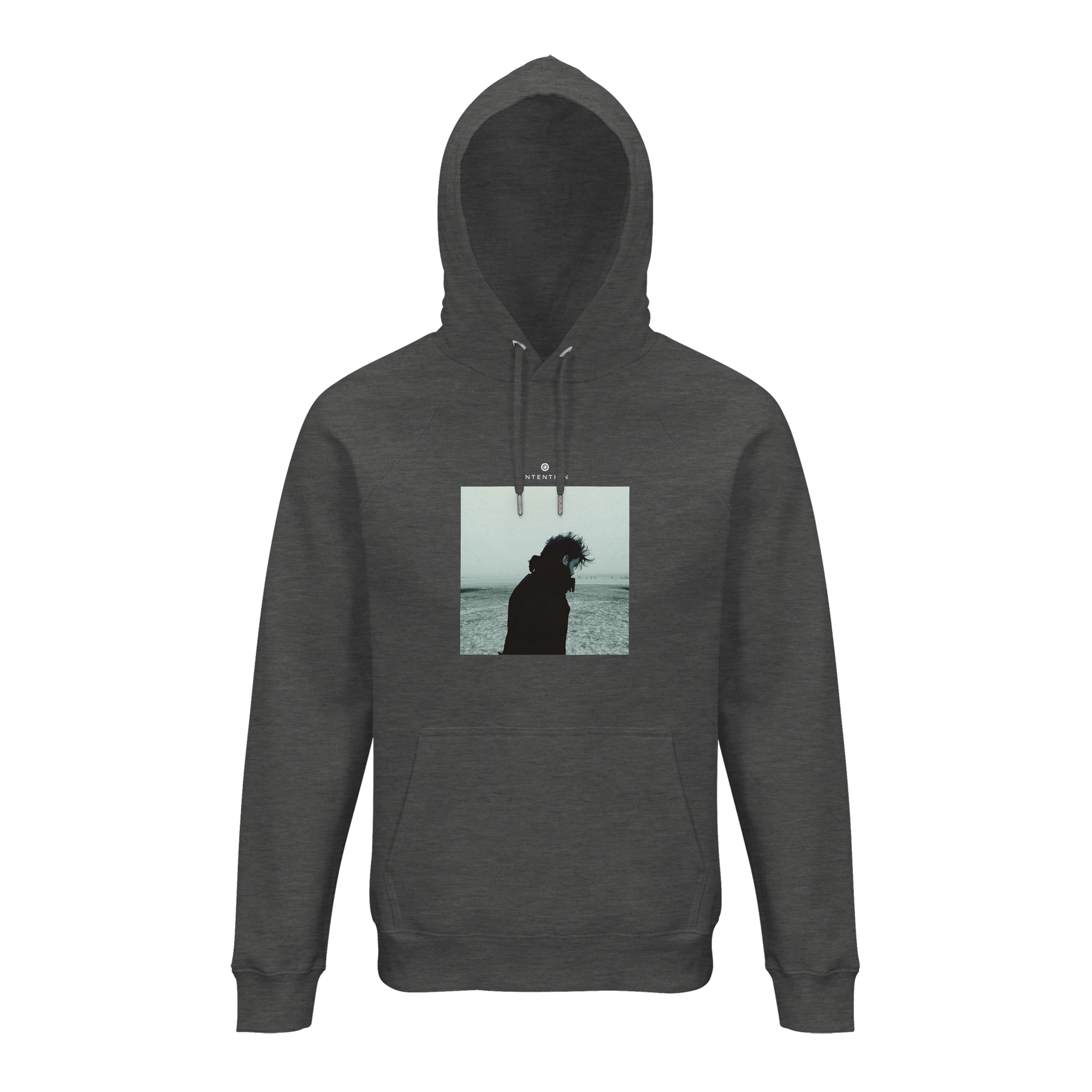 Strength - "Misty Mind" Hoodie Grey Melange 1