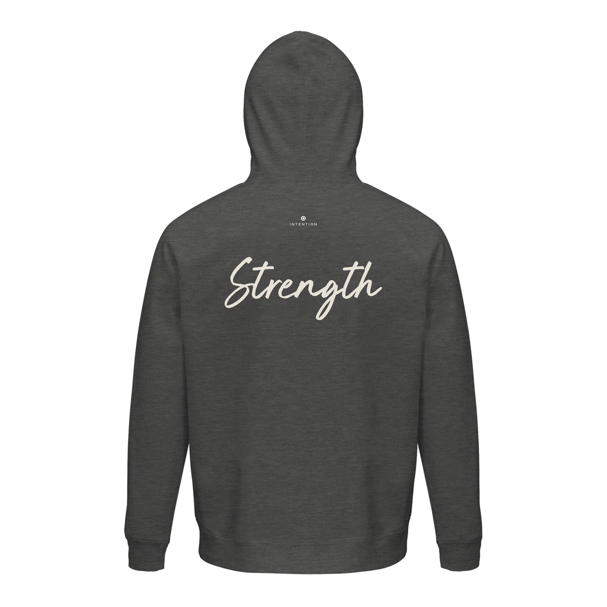 Strength - "Misty Mind" Hoodie Grey Melange 2