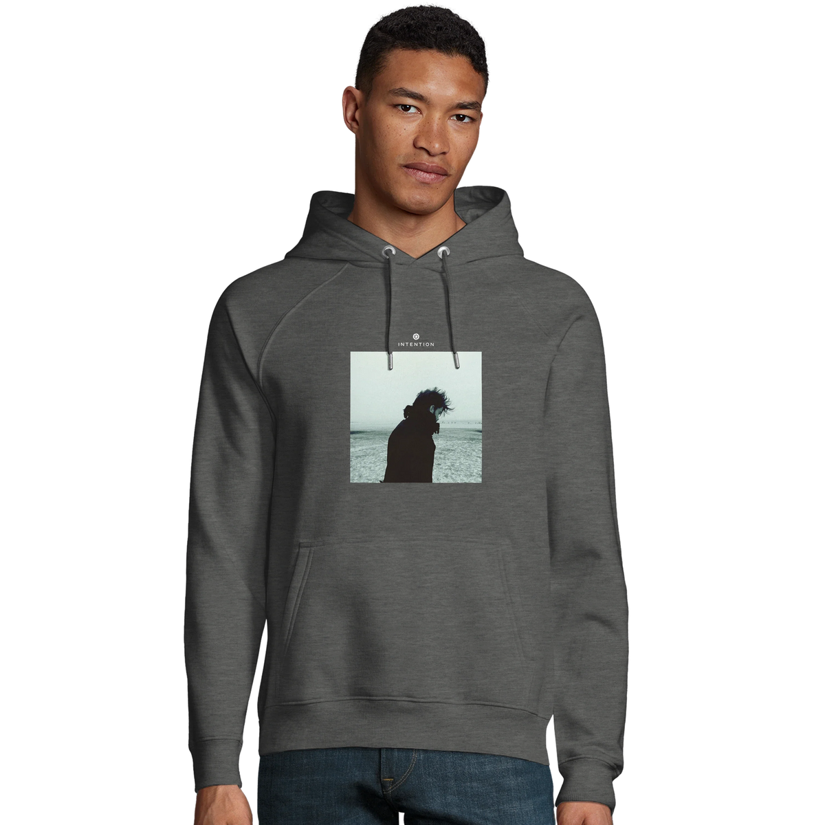 Strength - "Misty Mind" Hoodie Grey Melange 3
