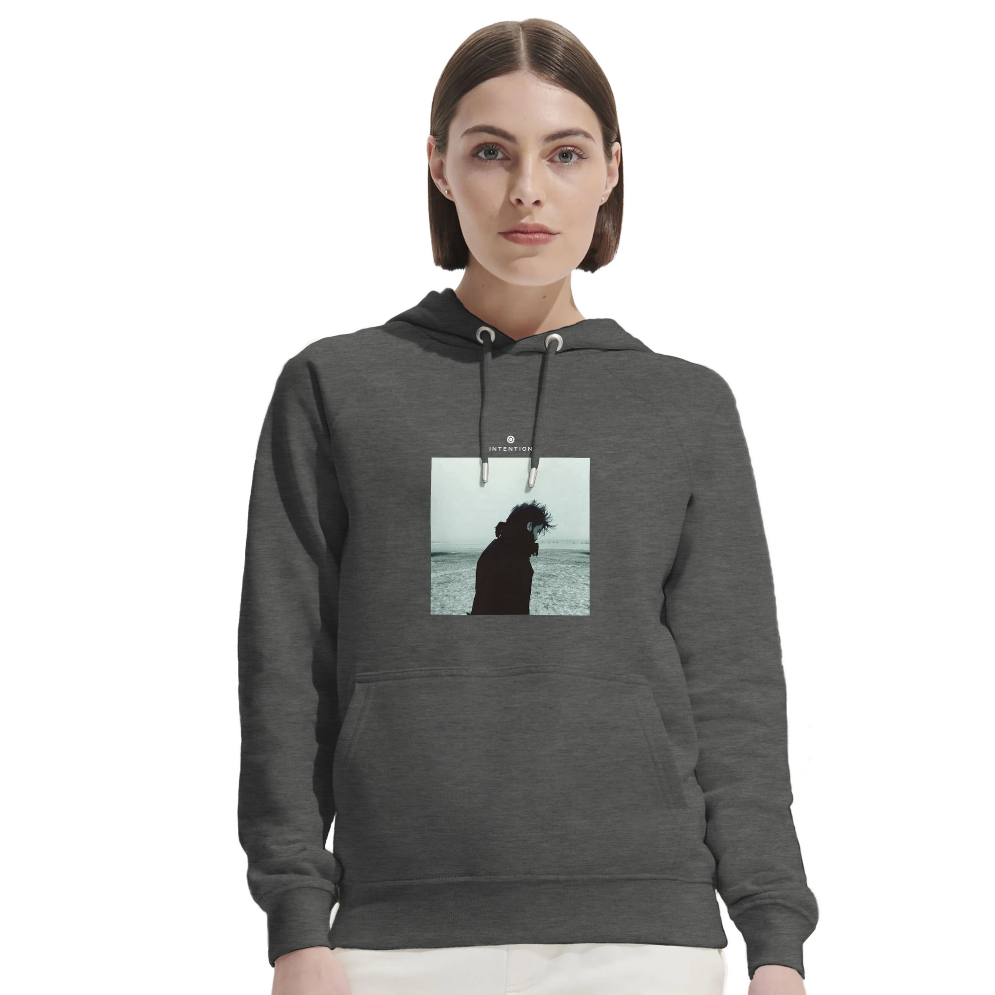 Strength - "Misty Mind" Hoodie Grey Melange 5