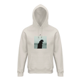 Strength - "Misty Mind" Hoodie Off White 1