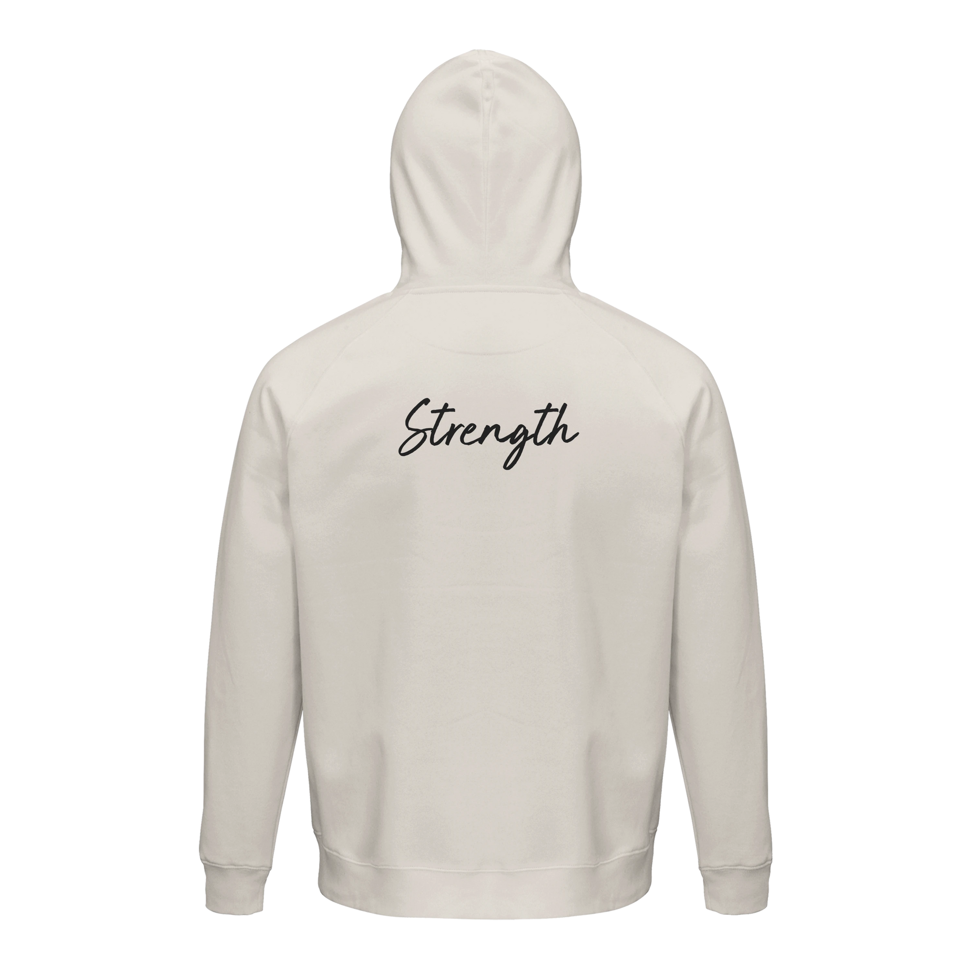 Strength - "Misty Mind" Hoodie Off White 2