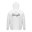 Strength - "Misty Mind" Hoodie White 2