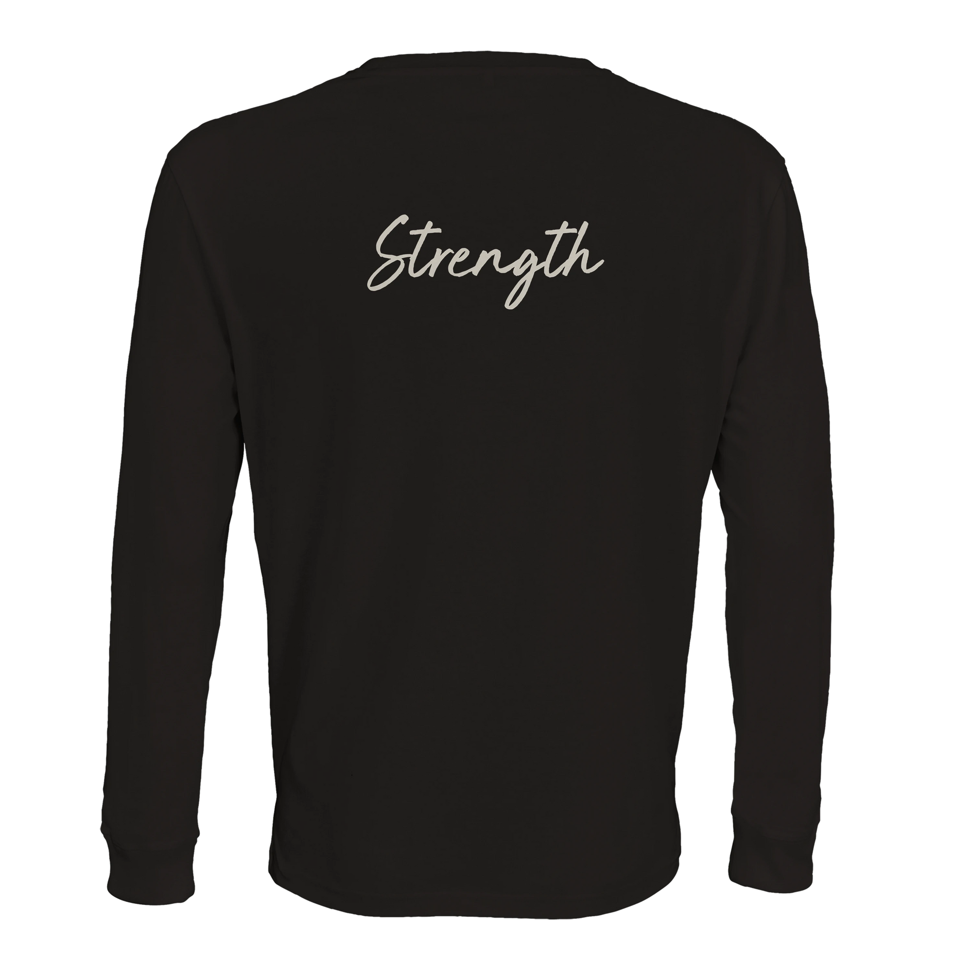 Strength - "Misty Mind" Long sleeve Deep Black 2