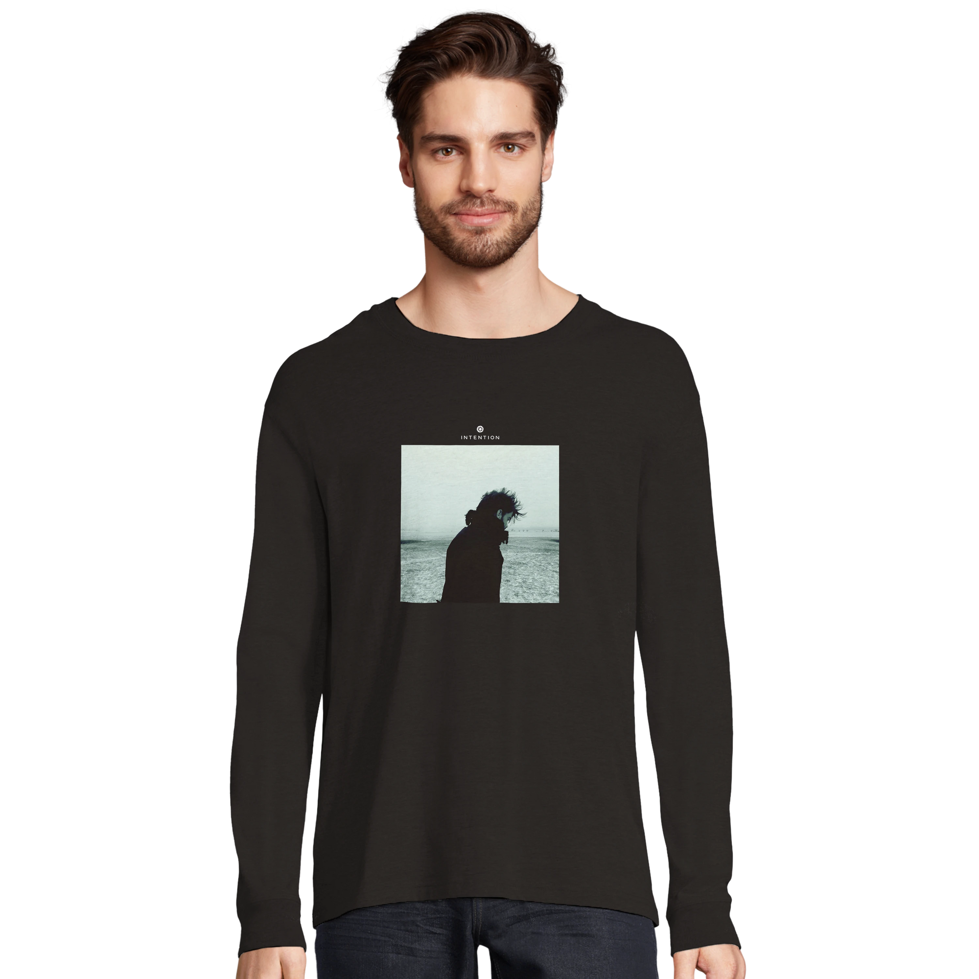 Strength - "Misty Mind" Long sleeve Deep Black 3