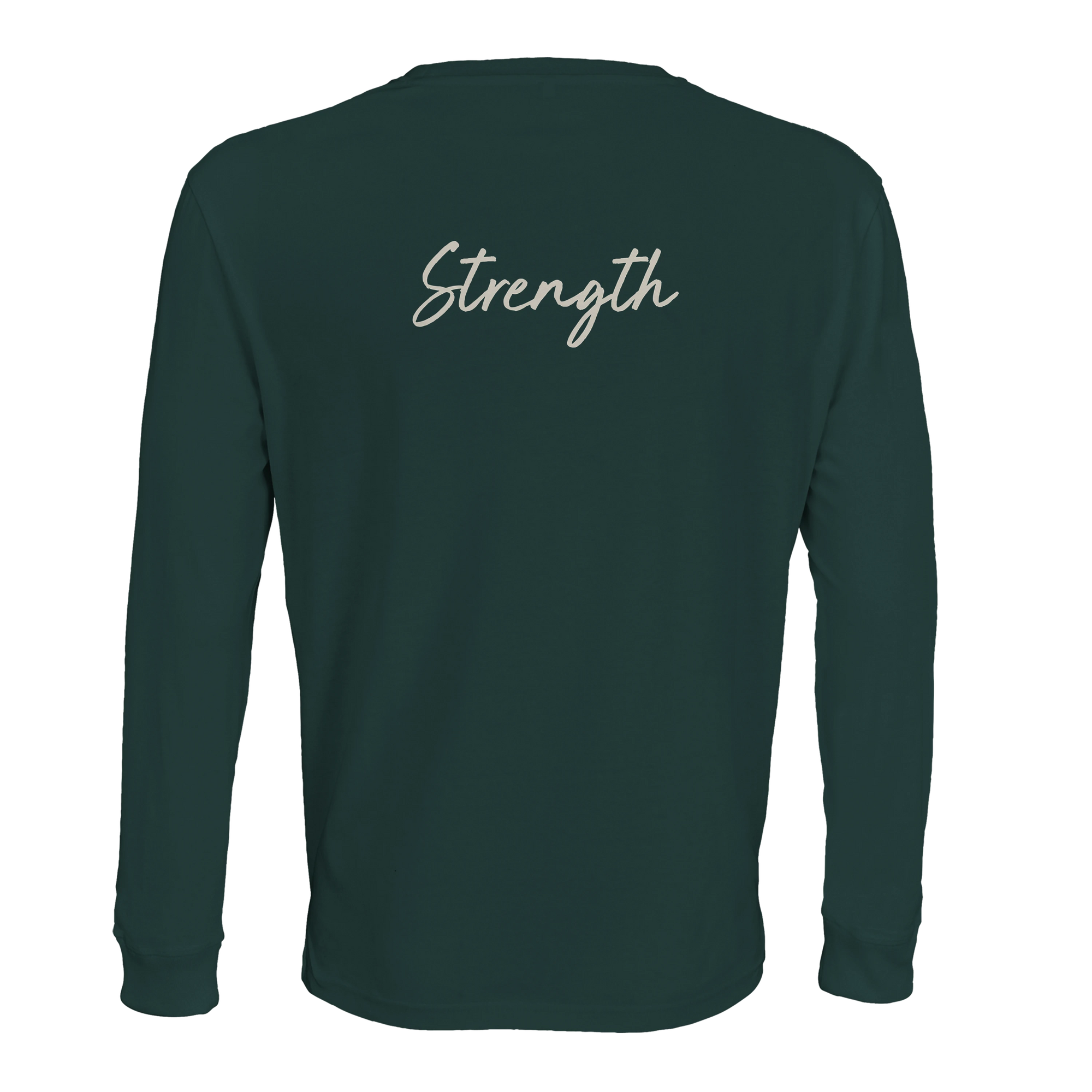 Strength - "Misty Mind" Long sleeve green empire 2
