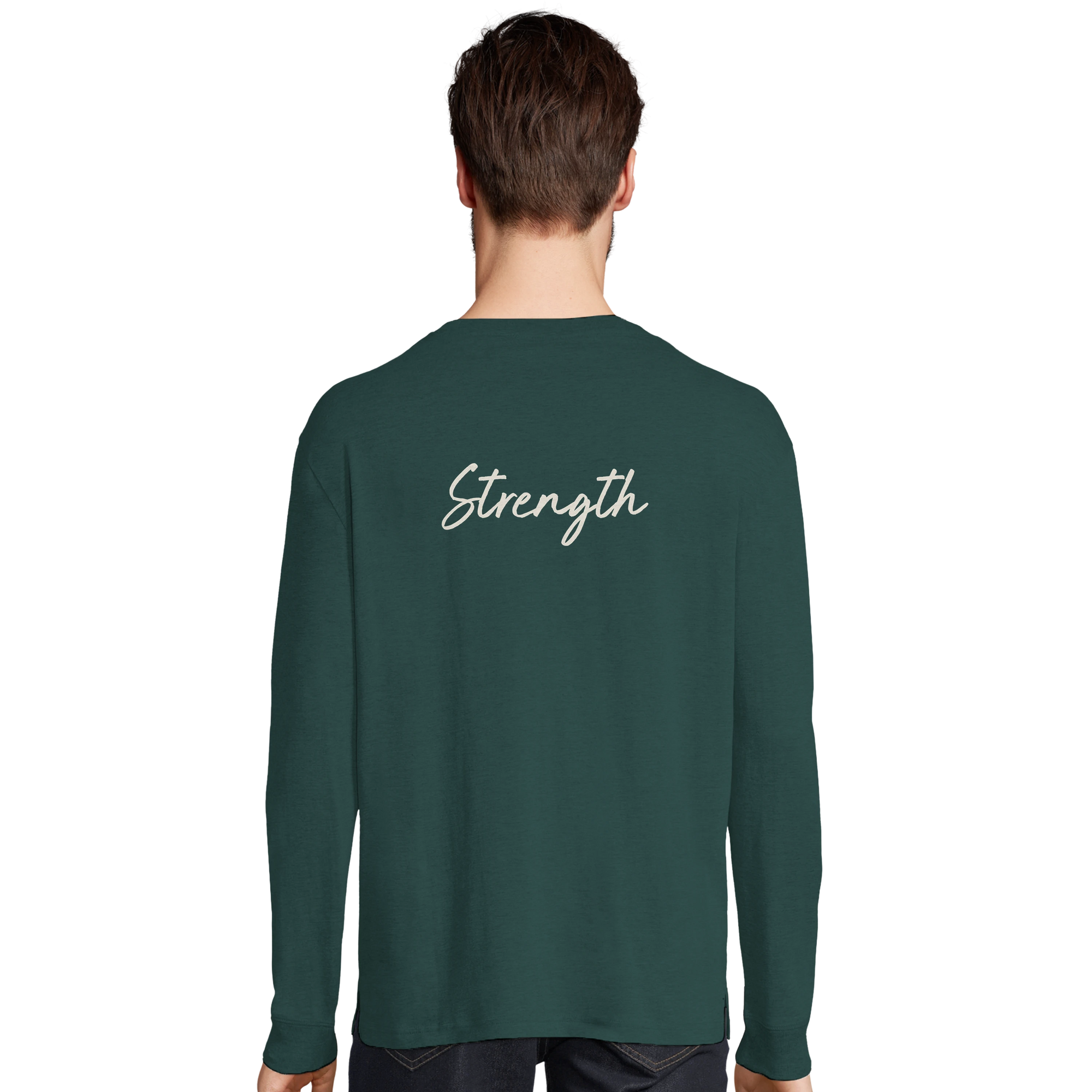 Strength - "Misty Mind" Long sleeve green empire 4