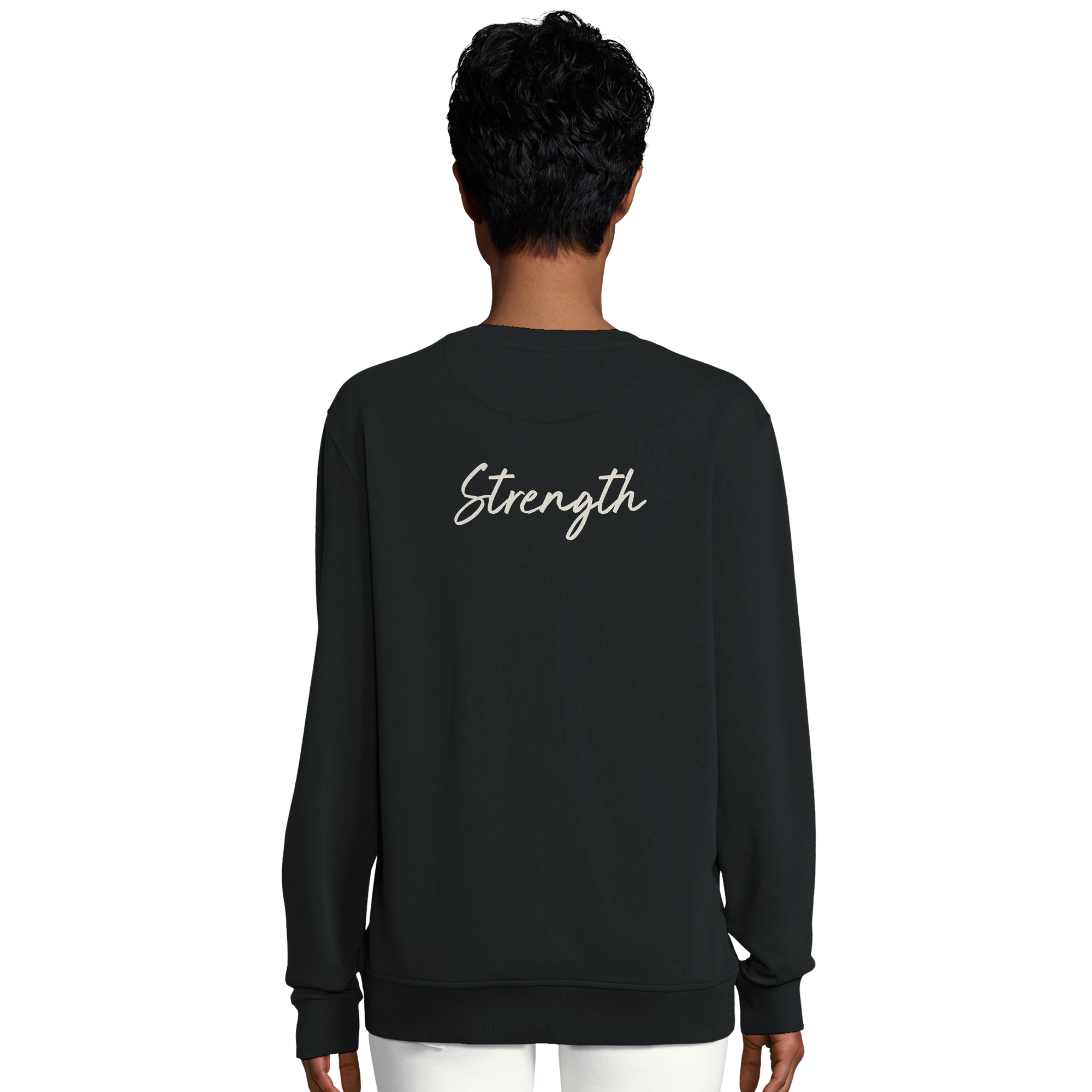 Strength - "Misty Mind" Sweatshirt Black 6