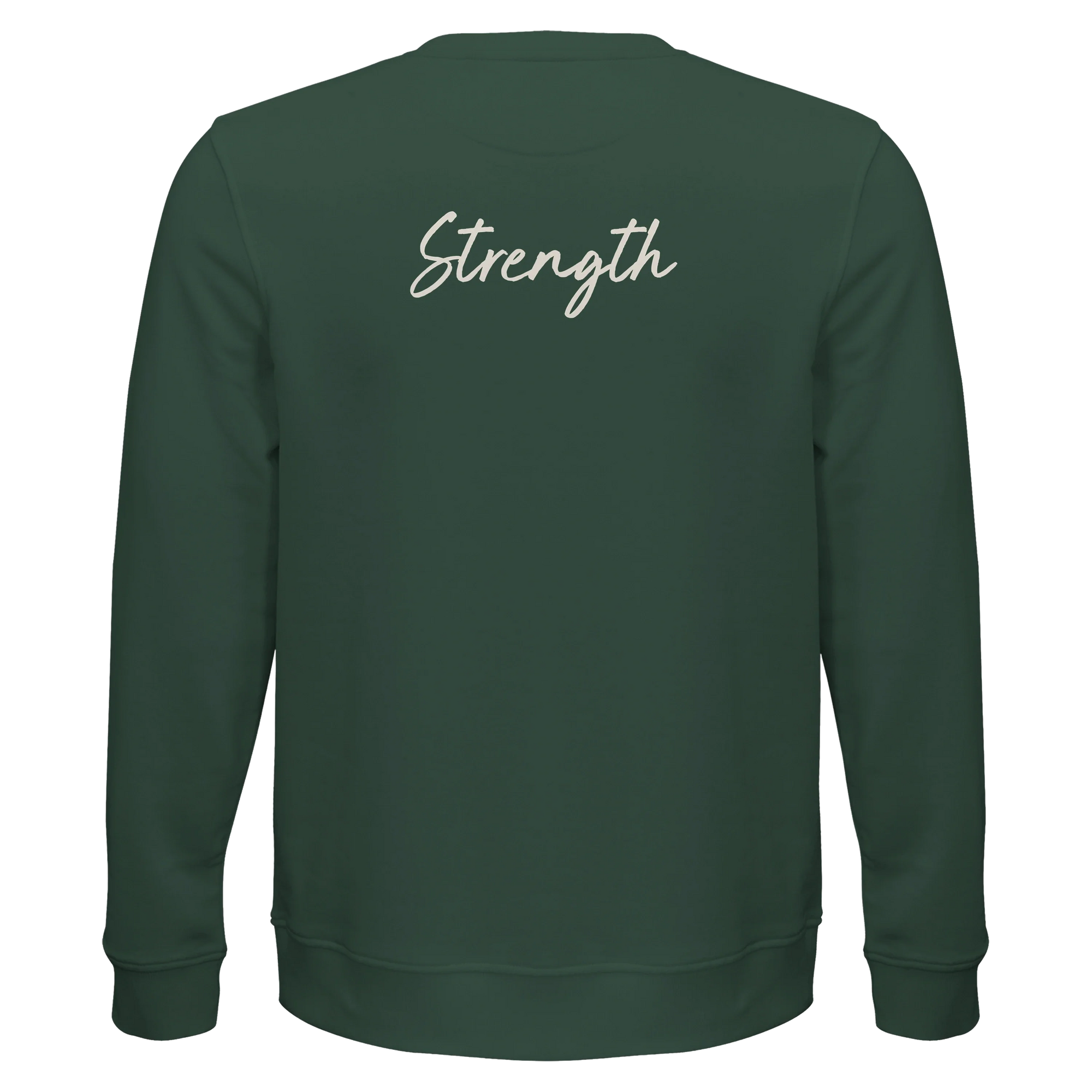 Strength - "Misty Mind" Sweatshirt Bottle Green 2