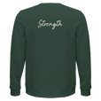 Strength - "Misty Mind" Sweatshirt Bottle Green 2