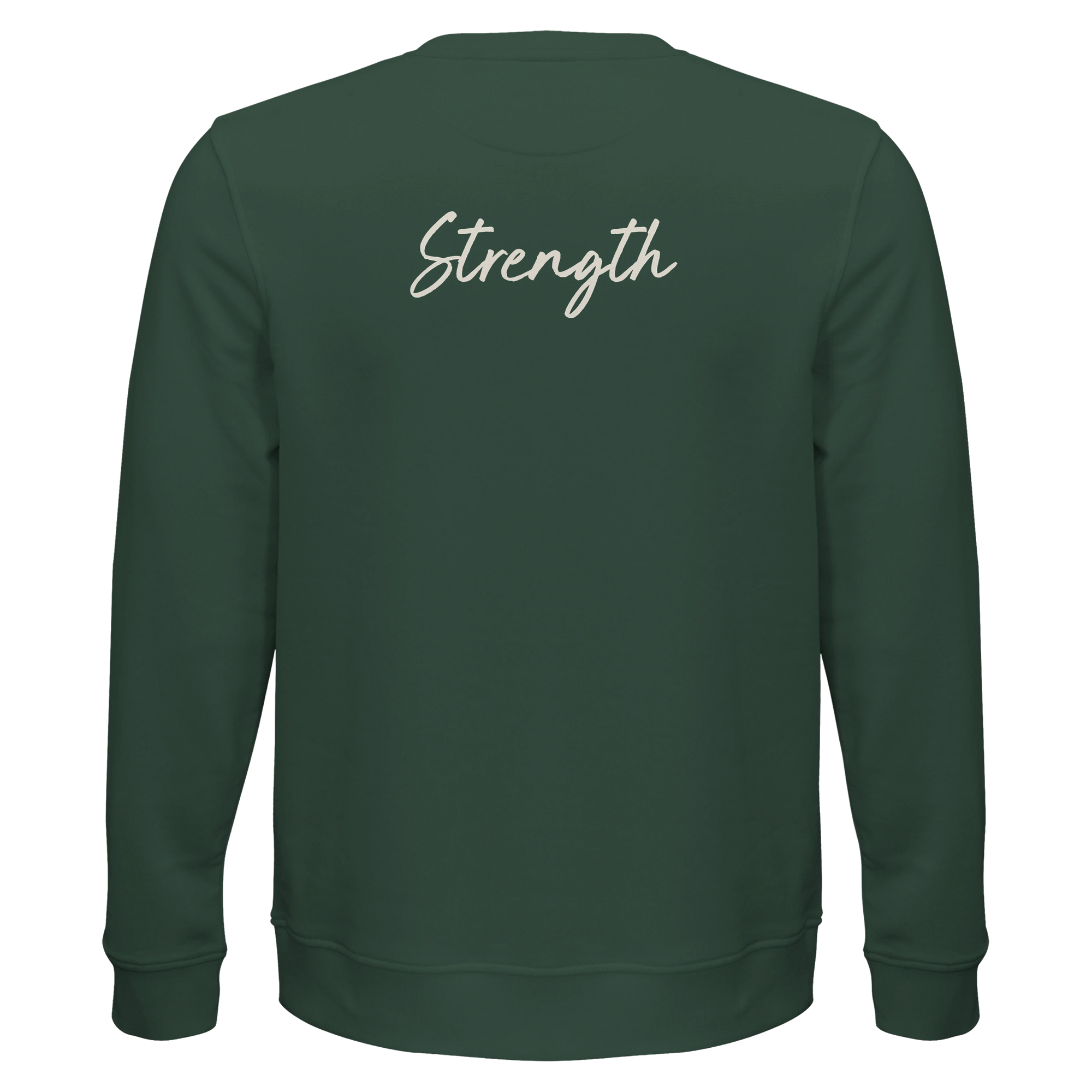 Strength - "Misty Mind" Sweatshirt Bottle Green 2
