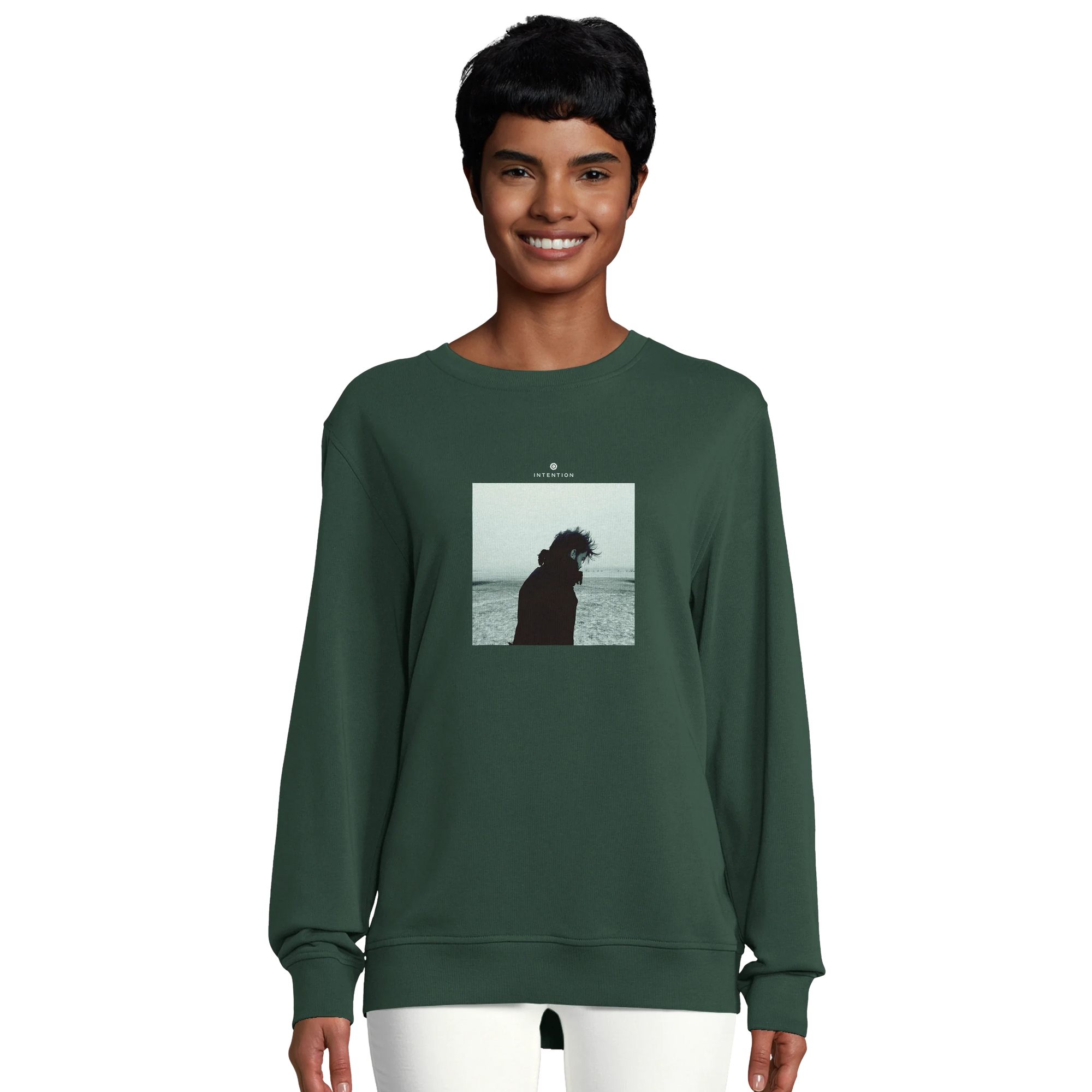 Strength - "Misty Mind" Sweatshirt Bottle Green 6
