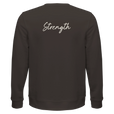 Strength - "Misty Mind" Sweatshirt deep charcoal grey 2