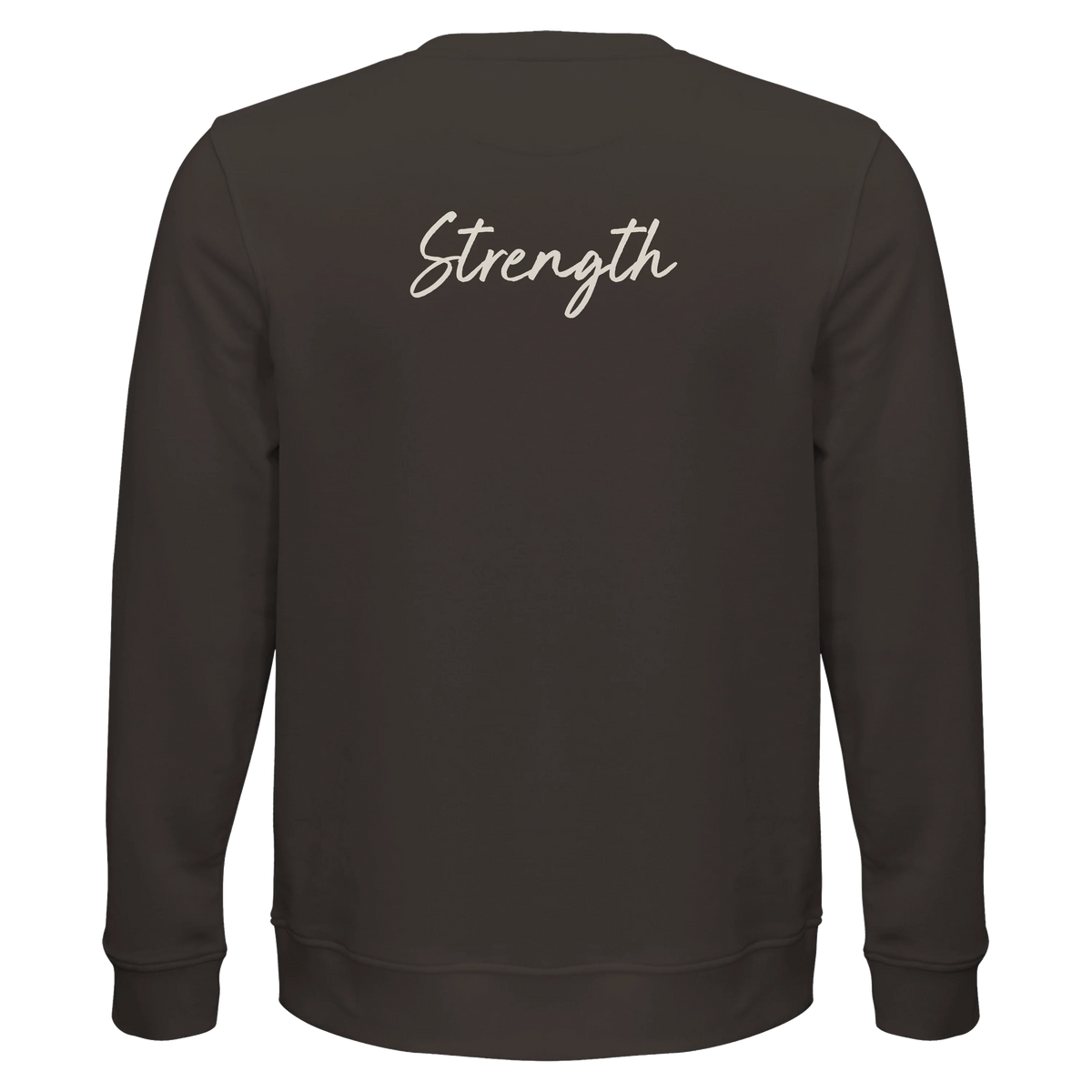 Strength - "Misty Mind" Sweatshirt deep charcoal grey 2