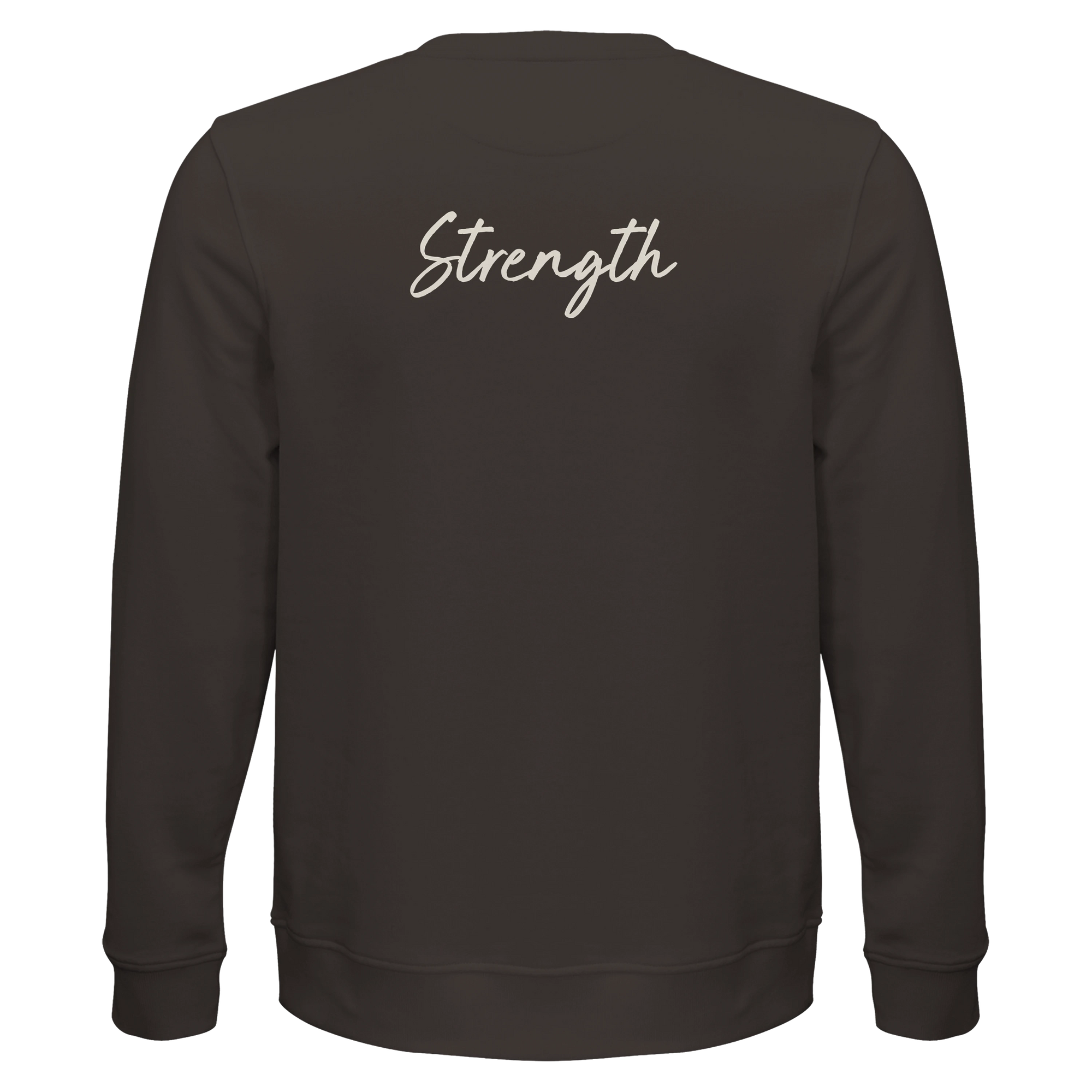 Strength - "Misty Mind" Sweatshirt deep charcoal grey 2
